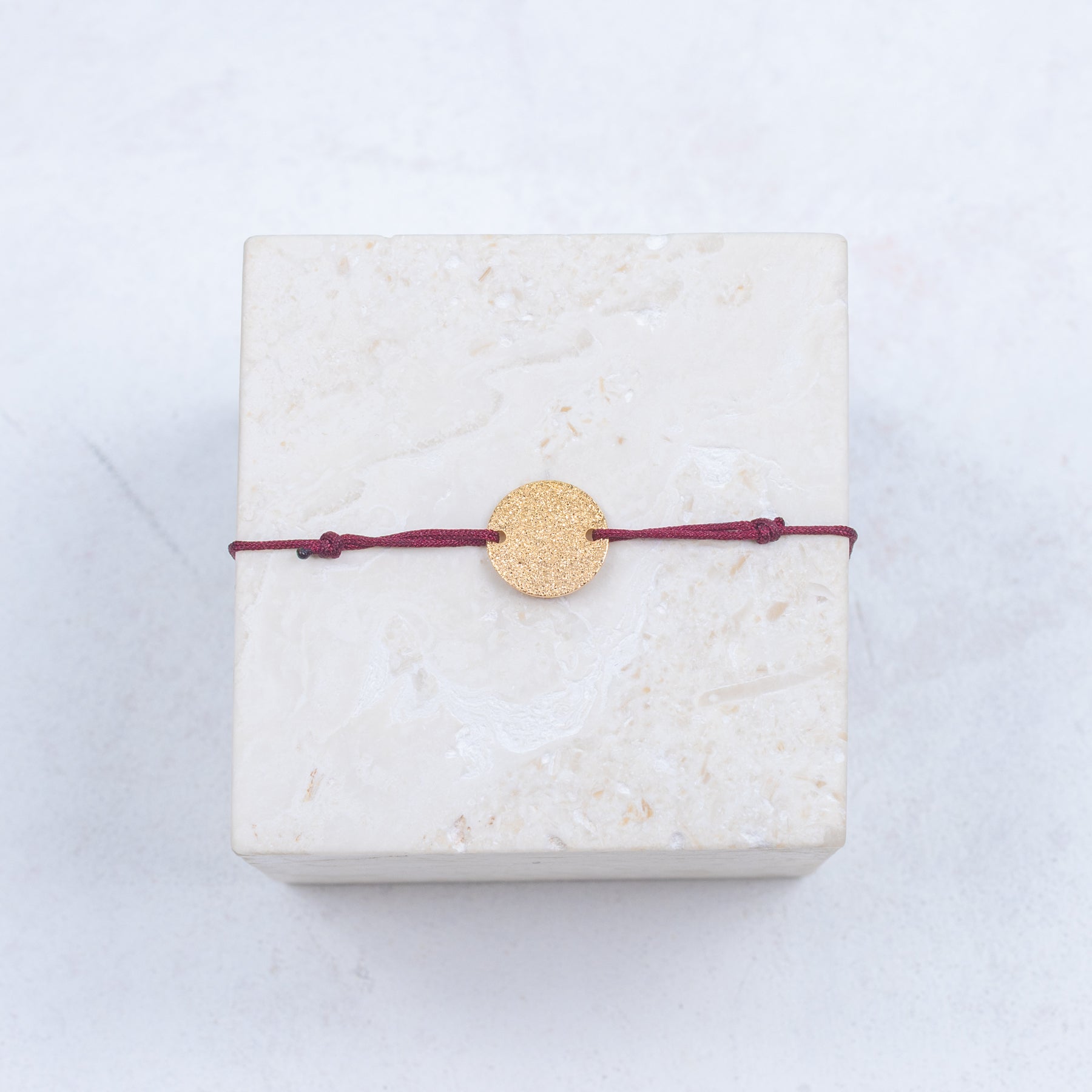 Armband Émile – Personalisierbar – Pflaume