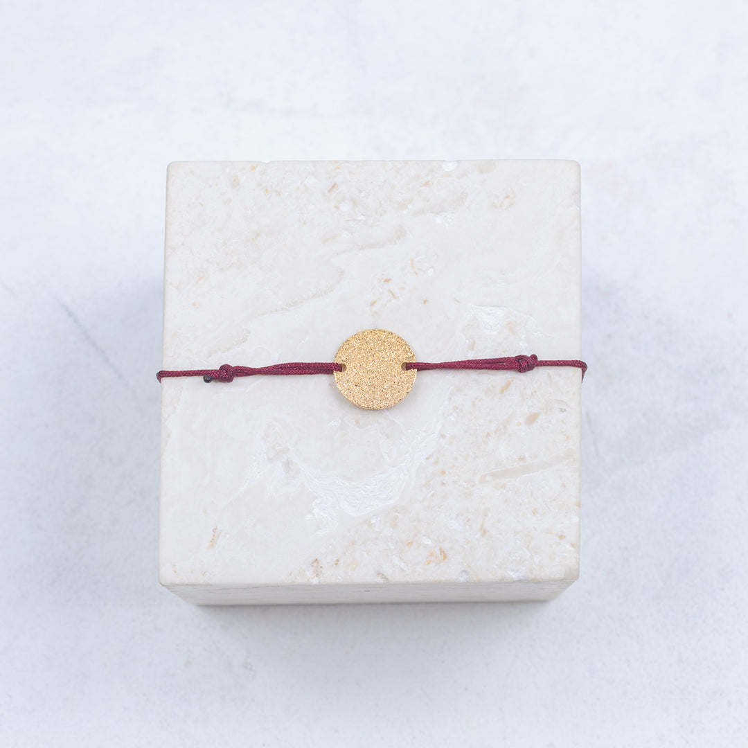Bracelet Émile - Personnalisable - Prune