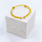 Bracelet Gaspard - Jaune moutarde