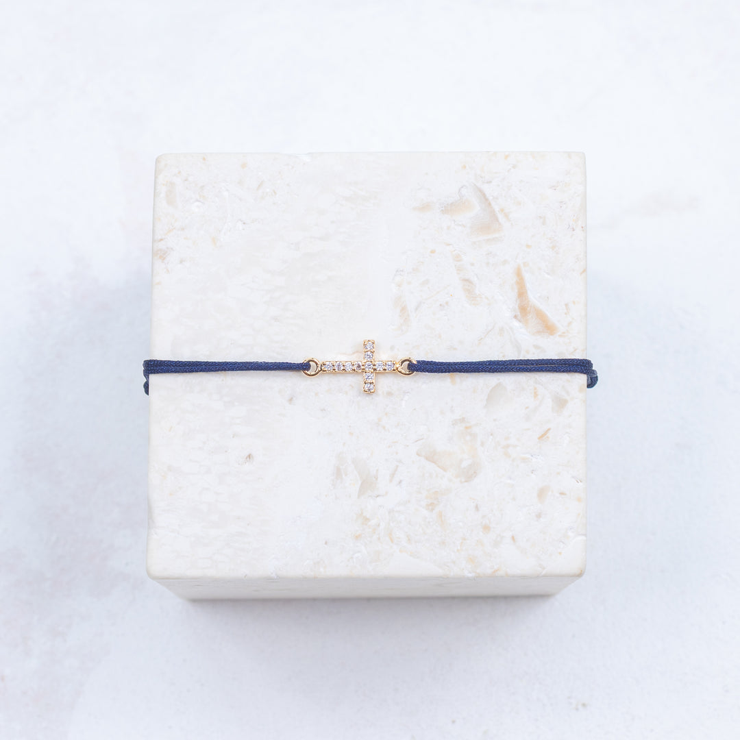 Bracelet Jeanne - Bleu nuit