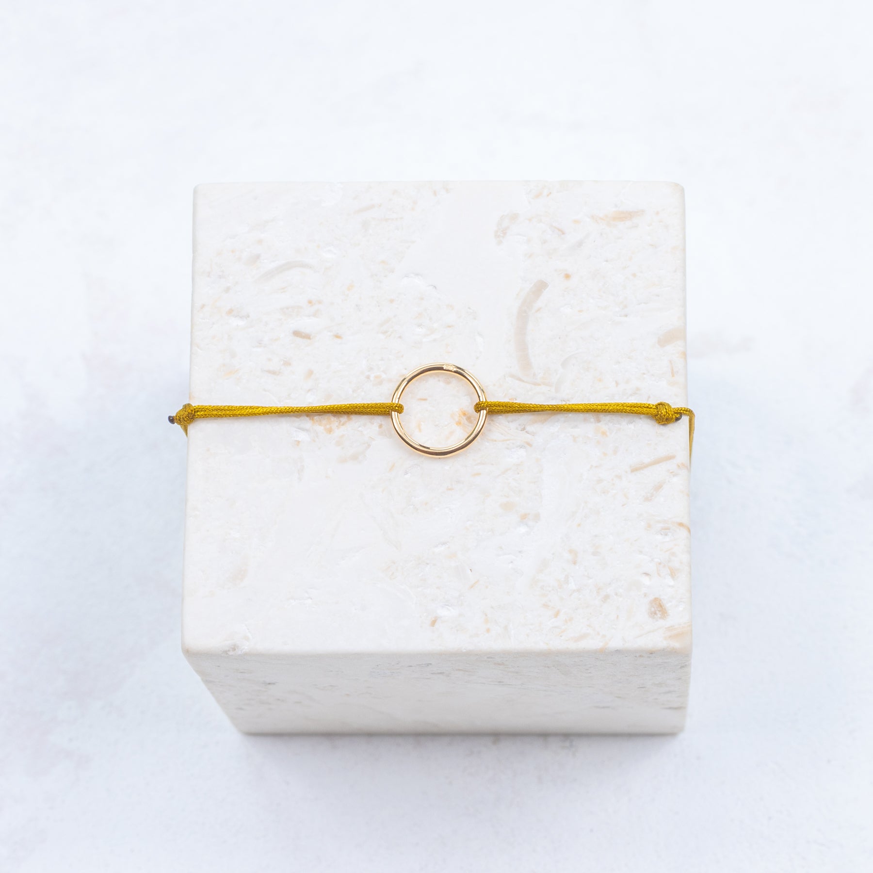 Armband Léna - Mosterdgeel