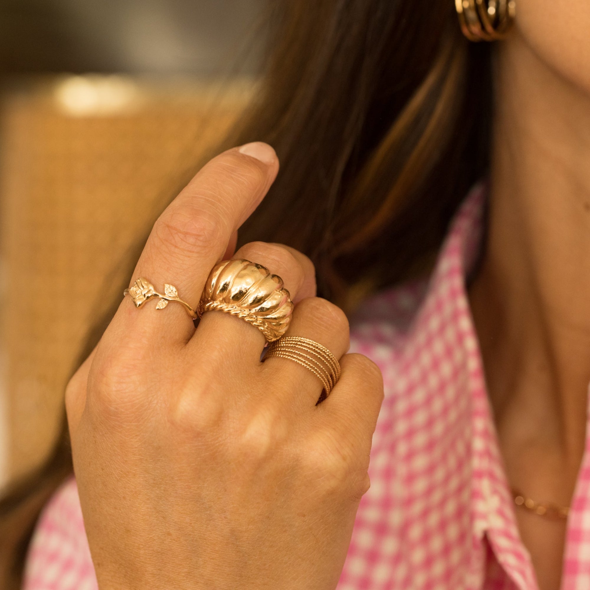 Bague Isée - Petit Modèle - Taille Ajustable