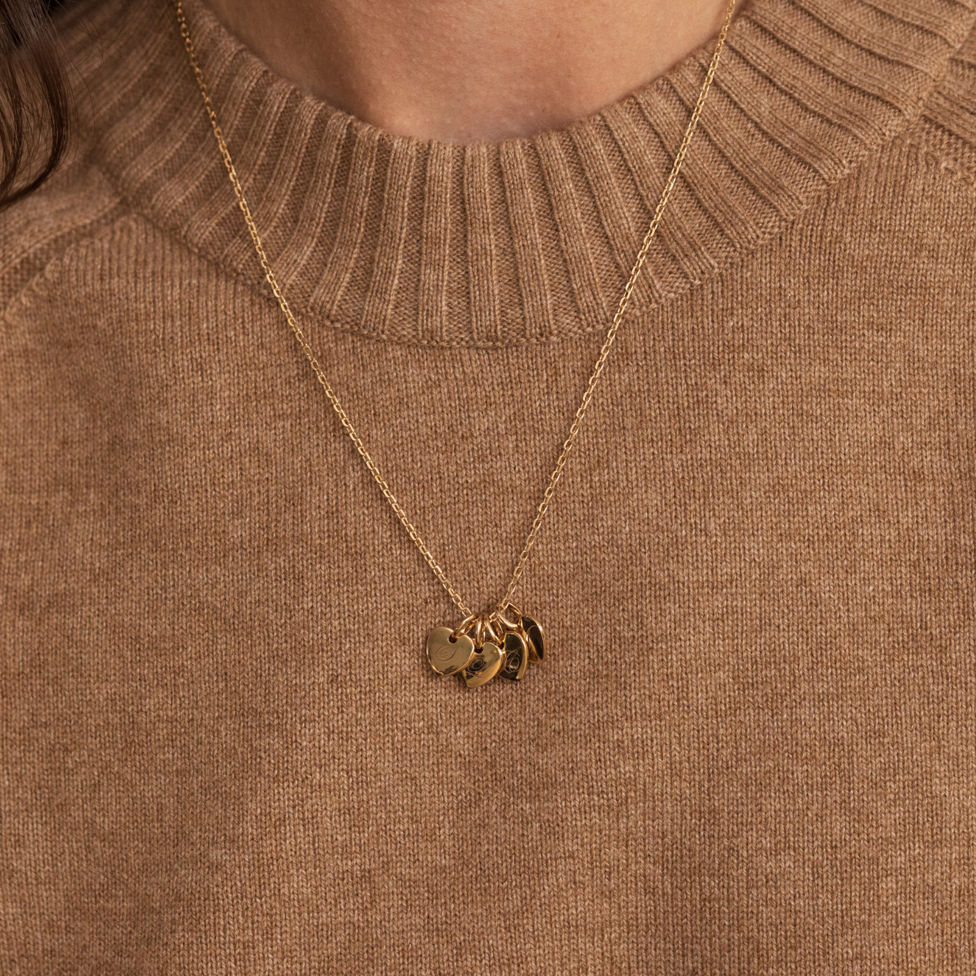 Collana Appoline - Personalizzabile - 4 medaglie