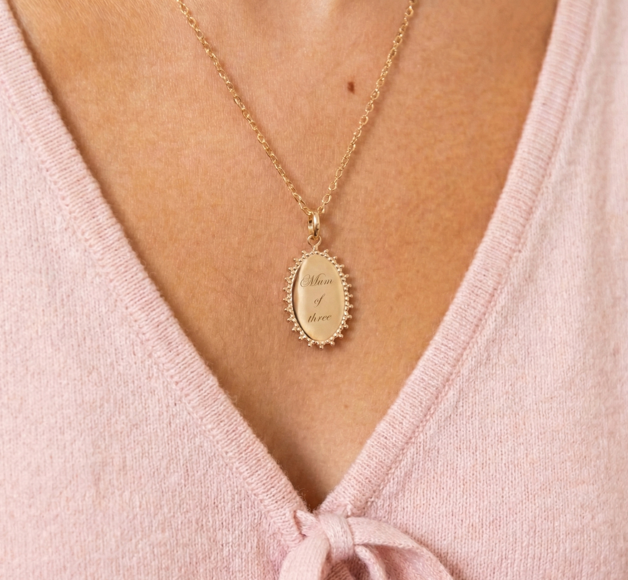 Collier Lila - Personnalisable