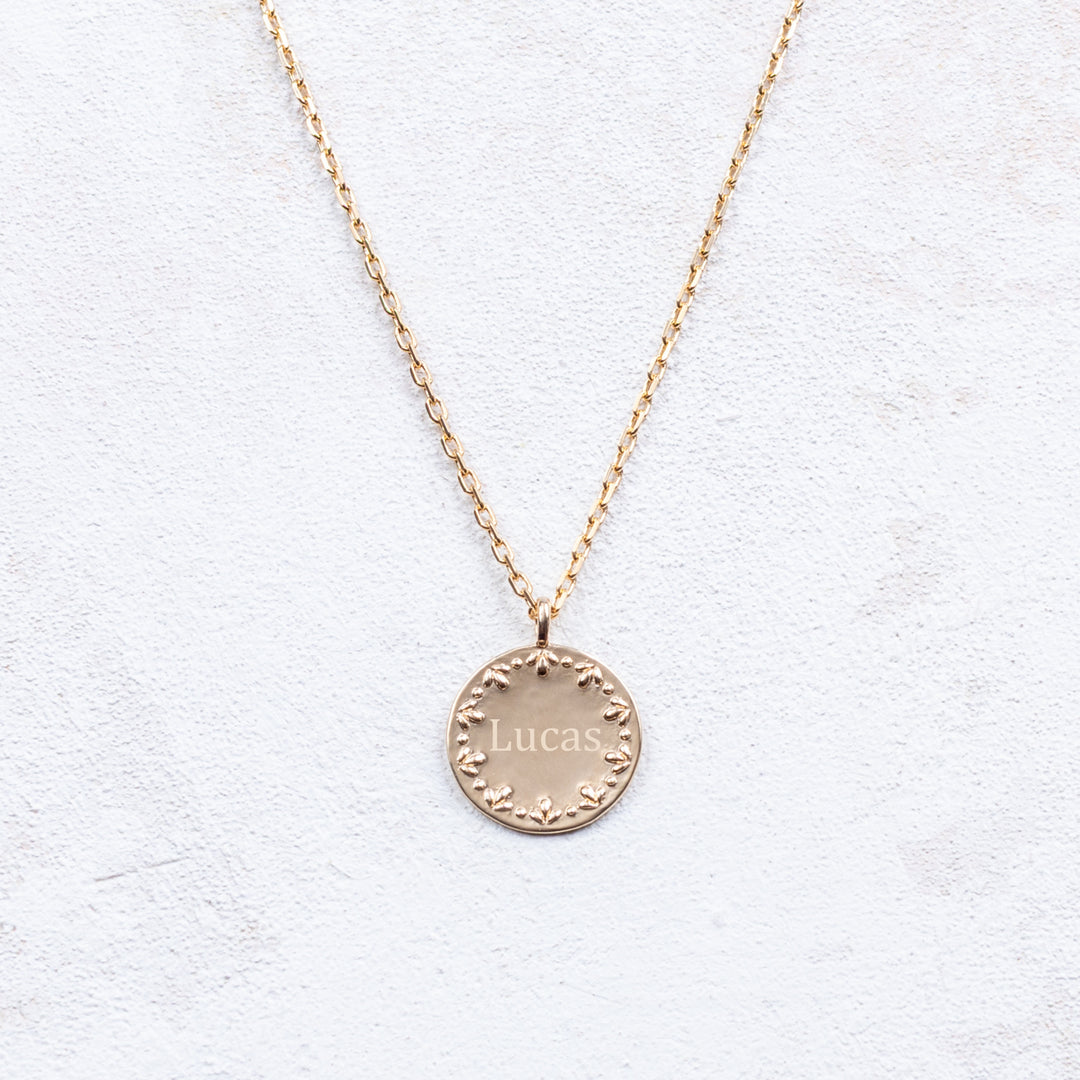 Collier Olive - Personnalisable