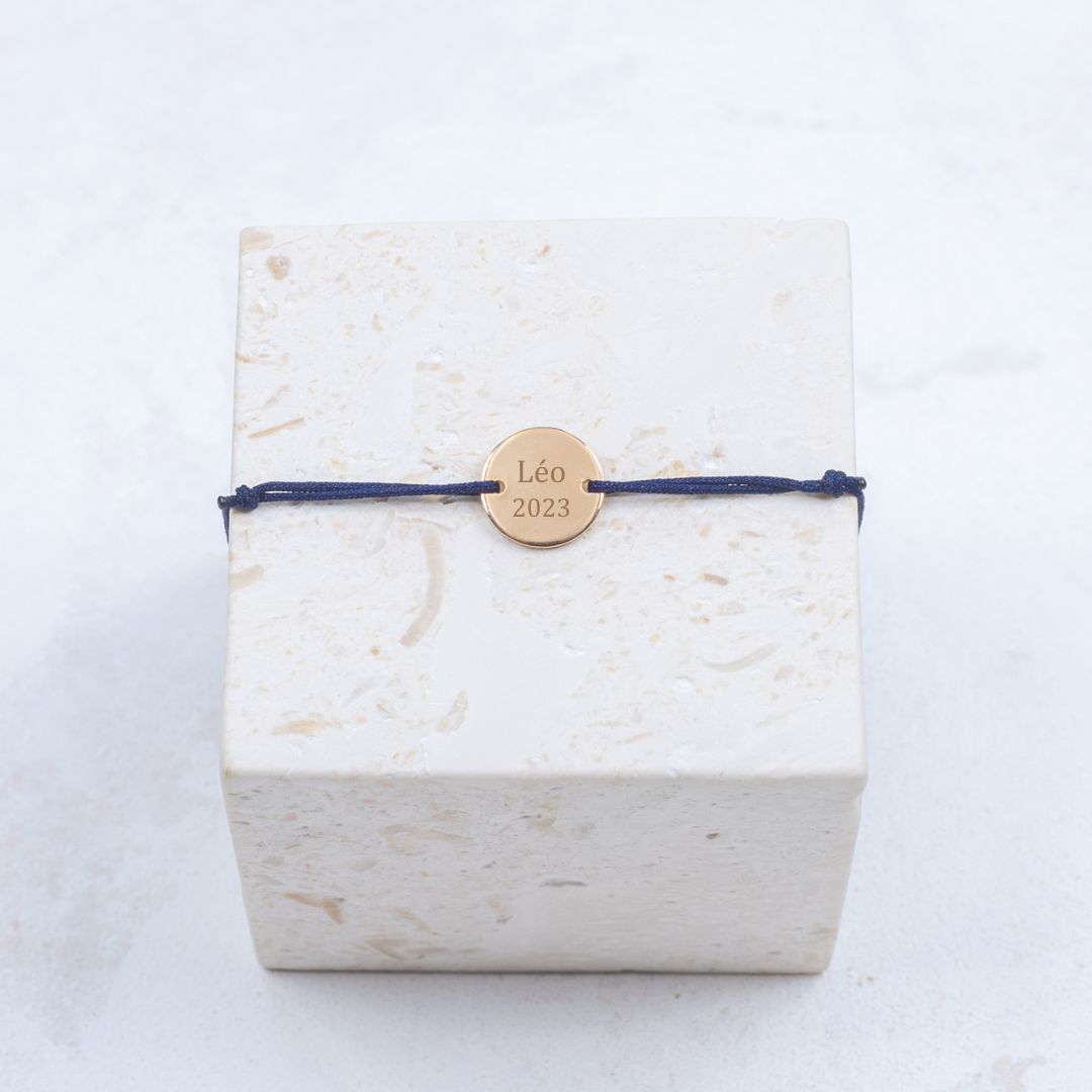 Bracciale Émile - Personalizzabile - Blu notte