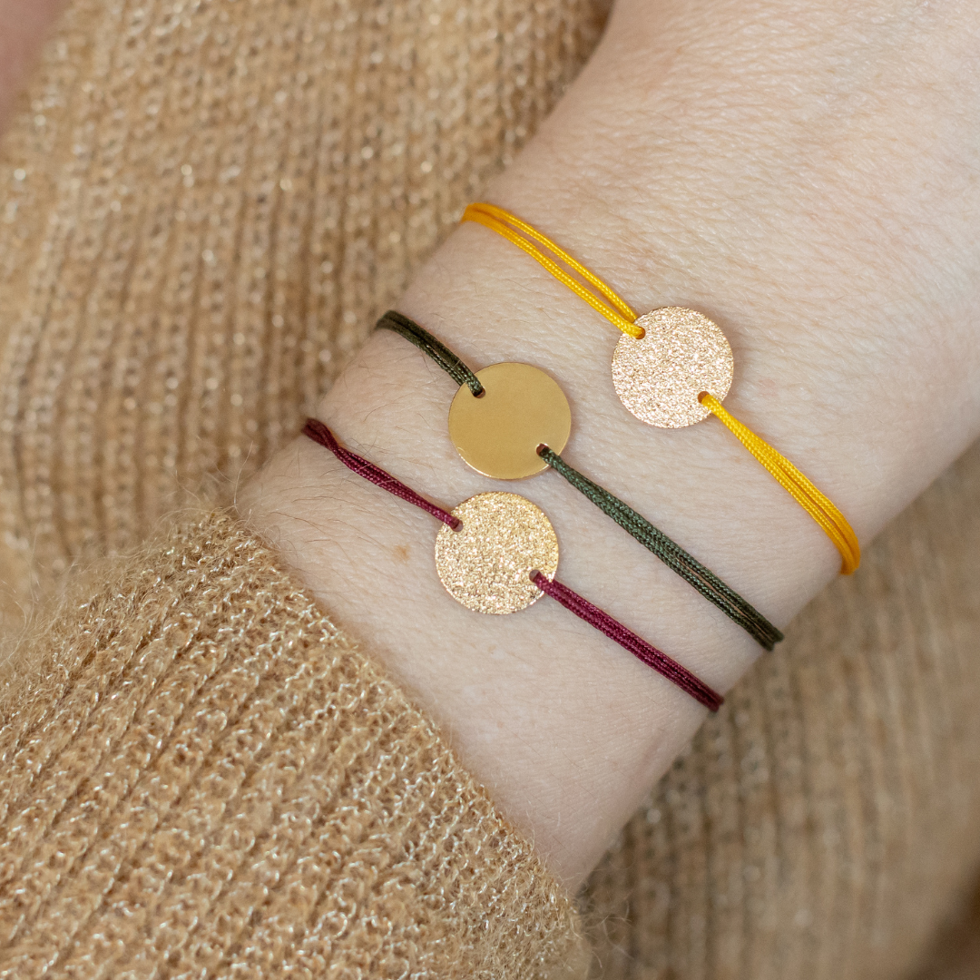 Pulsera Émile - Personalizable - Ciruela