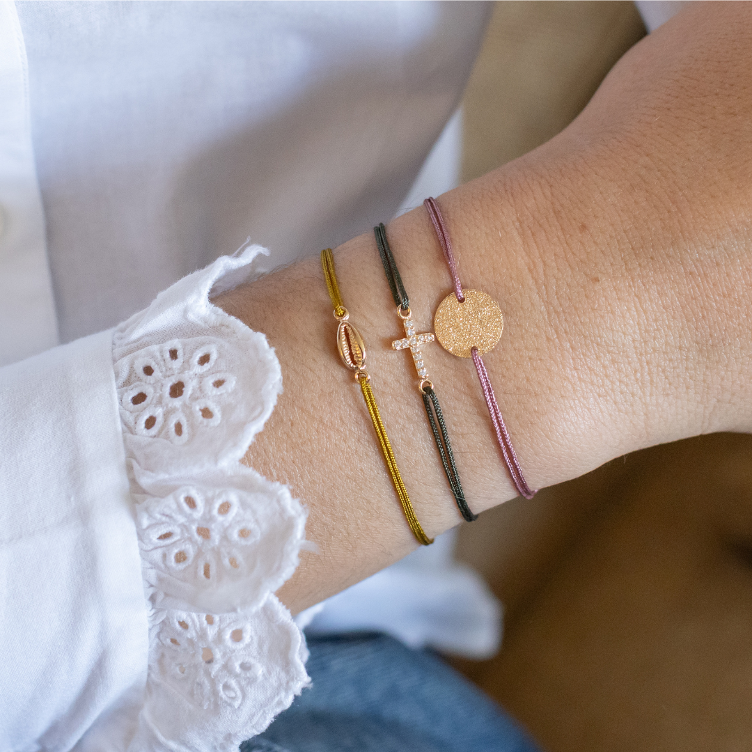 Bracciale Émile - Personalizzabile - Rosa