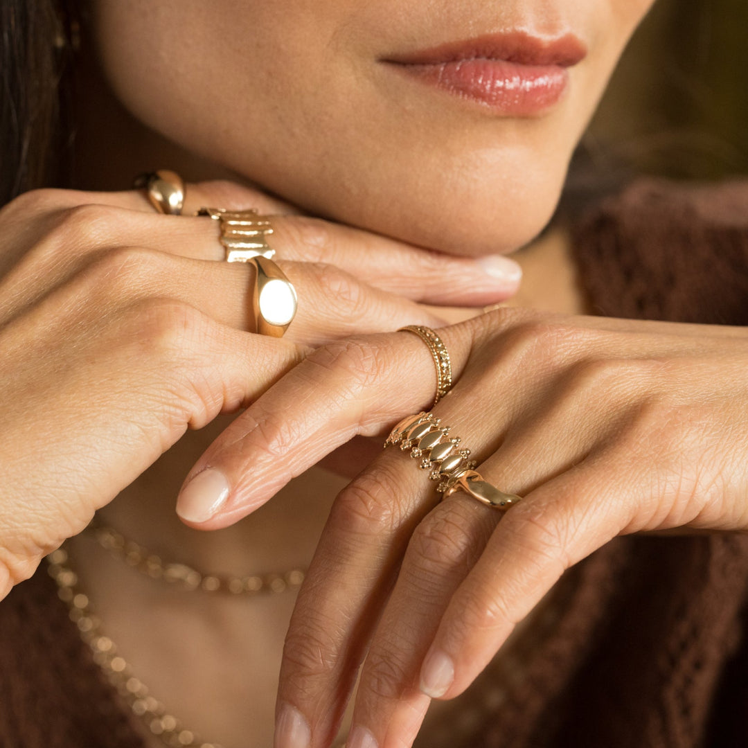 Firmin Ring - Adjustable Size - Personalized