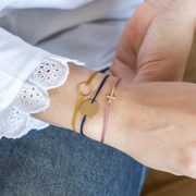 Bracelet Léna - Jaune moutarde
