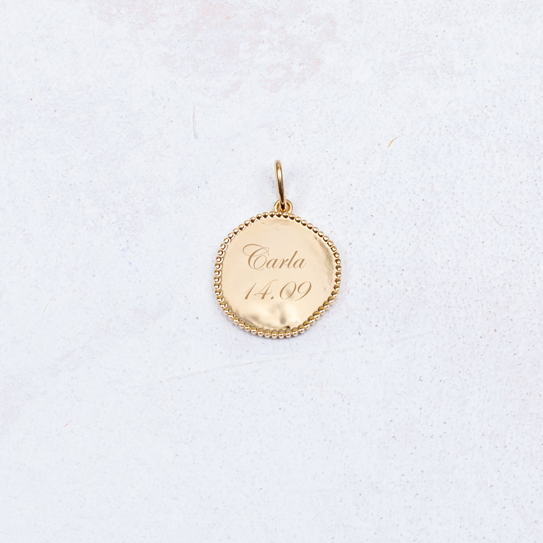 Médaille Initiale - Personnalisable