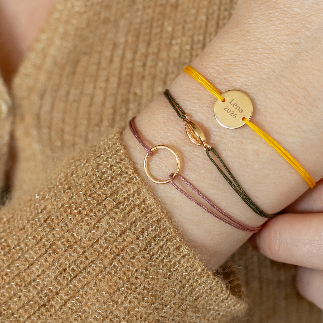 Bracciale Margaux - Personalizzabile - Giallo
