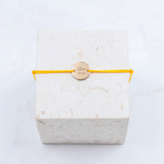 Bracelet Margaux - Personnalisable - Jaune