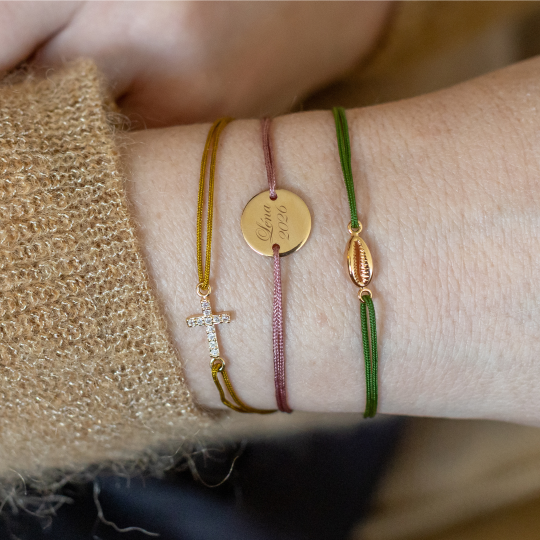 Armband Margaux – Personalisierbar – Rosa