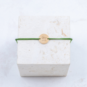 Bracelet Margaux - Personnalisable - Vert