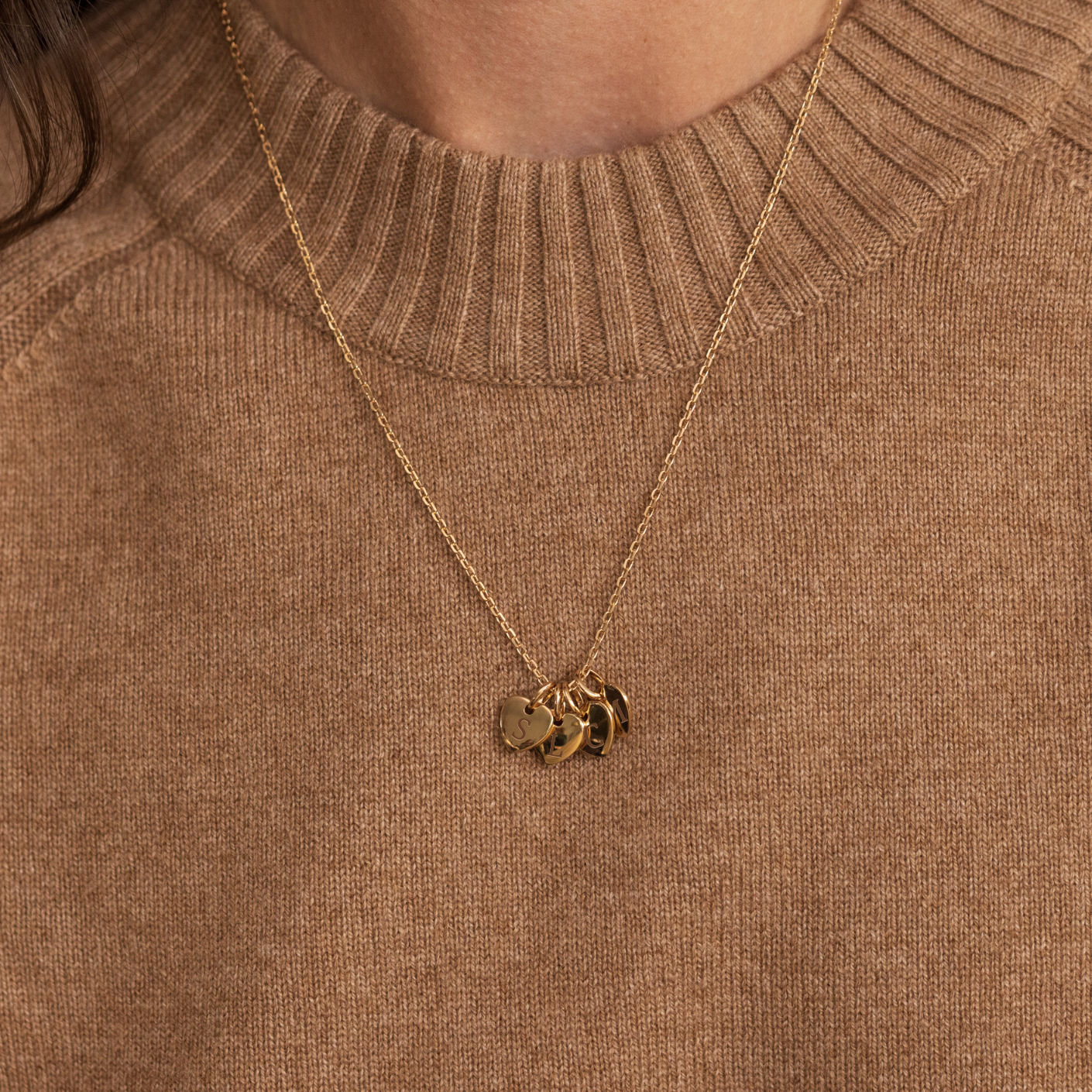 Collana Appoline - Personalizzabile - 4 medaglie