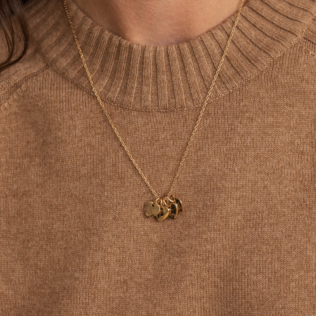 Collier Appoline - Personnalisable - 4 médailles