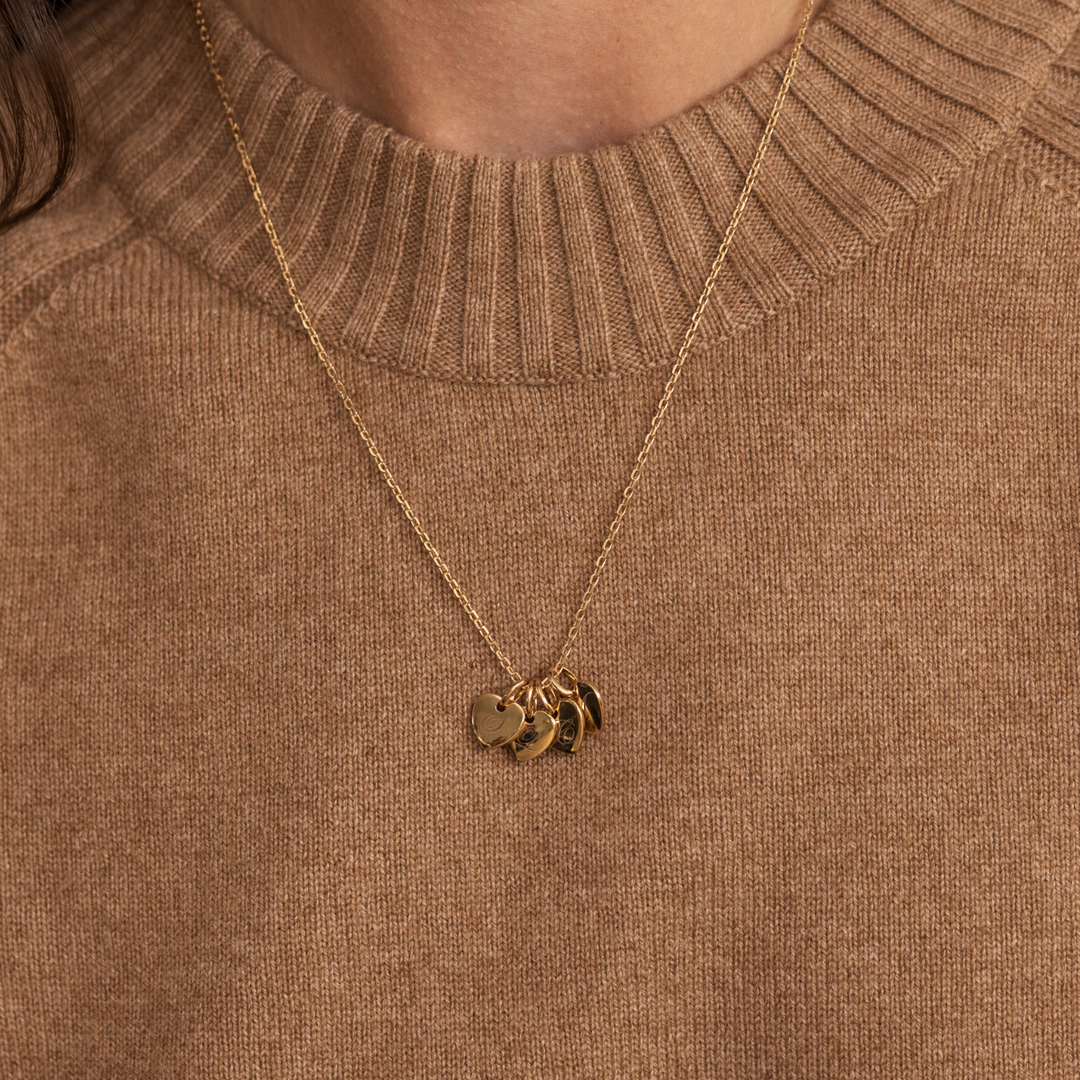 Collier Appoline - Personnalisable - 4 médailles