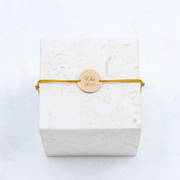 Bracelet Noé - Personnalisable - Jaune moutarde