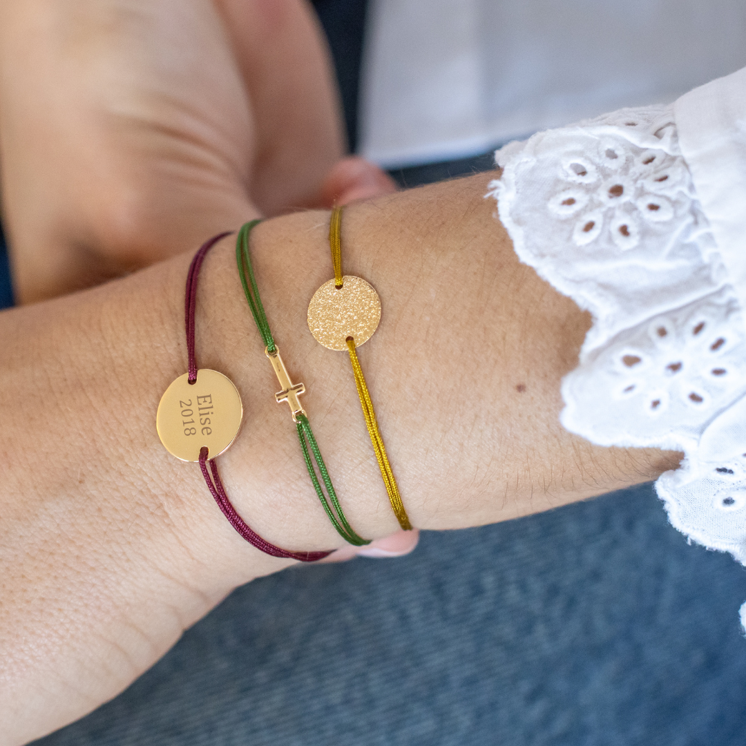 Bracciale Noé - Personalizzabile - Prugna