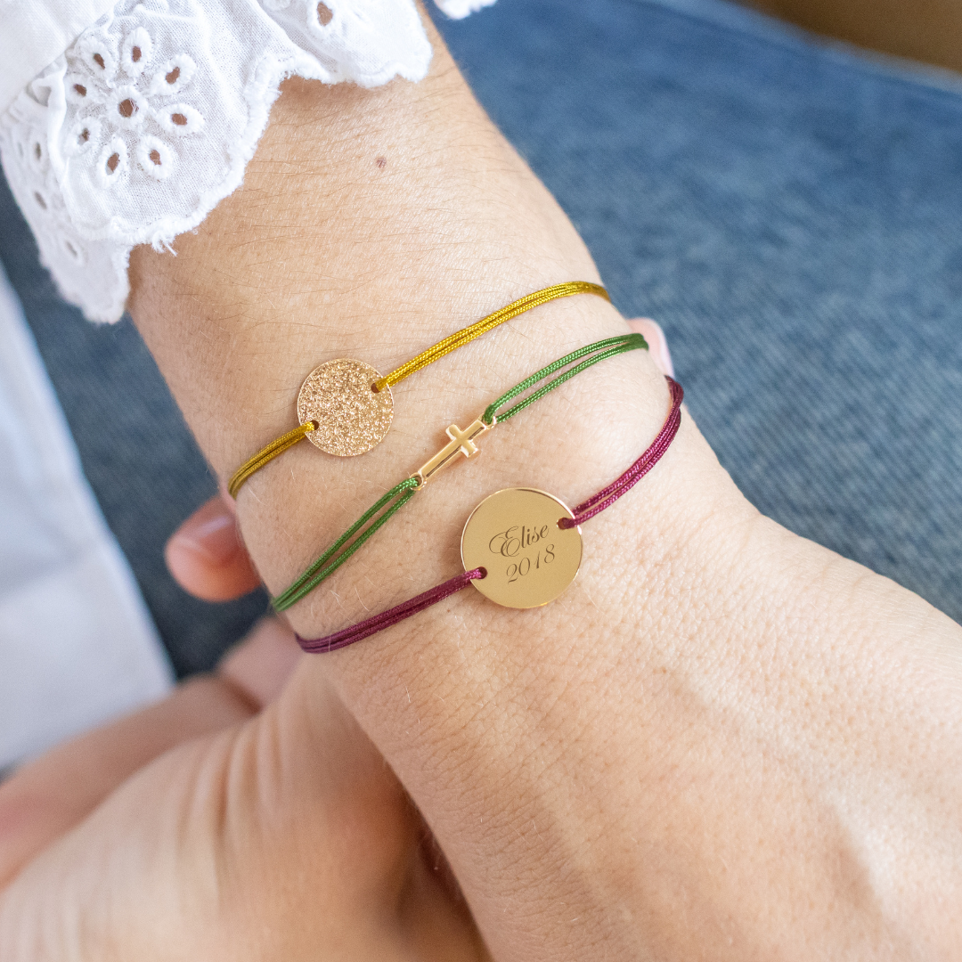 Bracciale Noé - Personalizzabile - Prugna