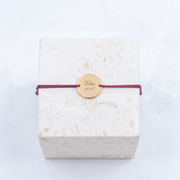Bracelet Noé - Personnalisable - Prune