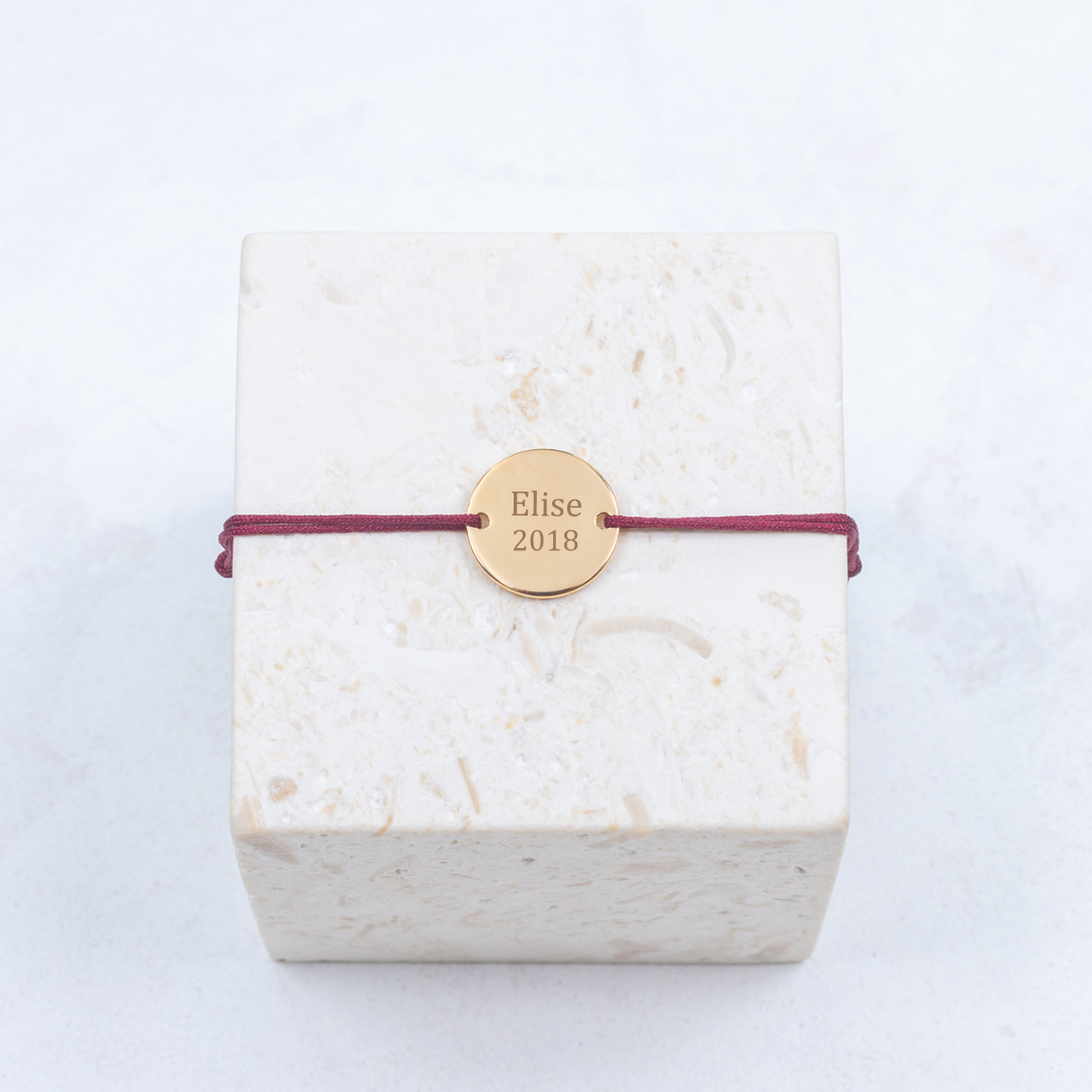 Bracciale Noé - Personalizzabile - Prugna