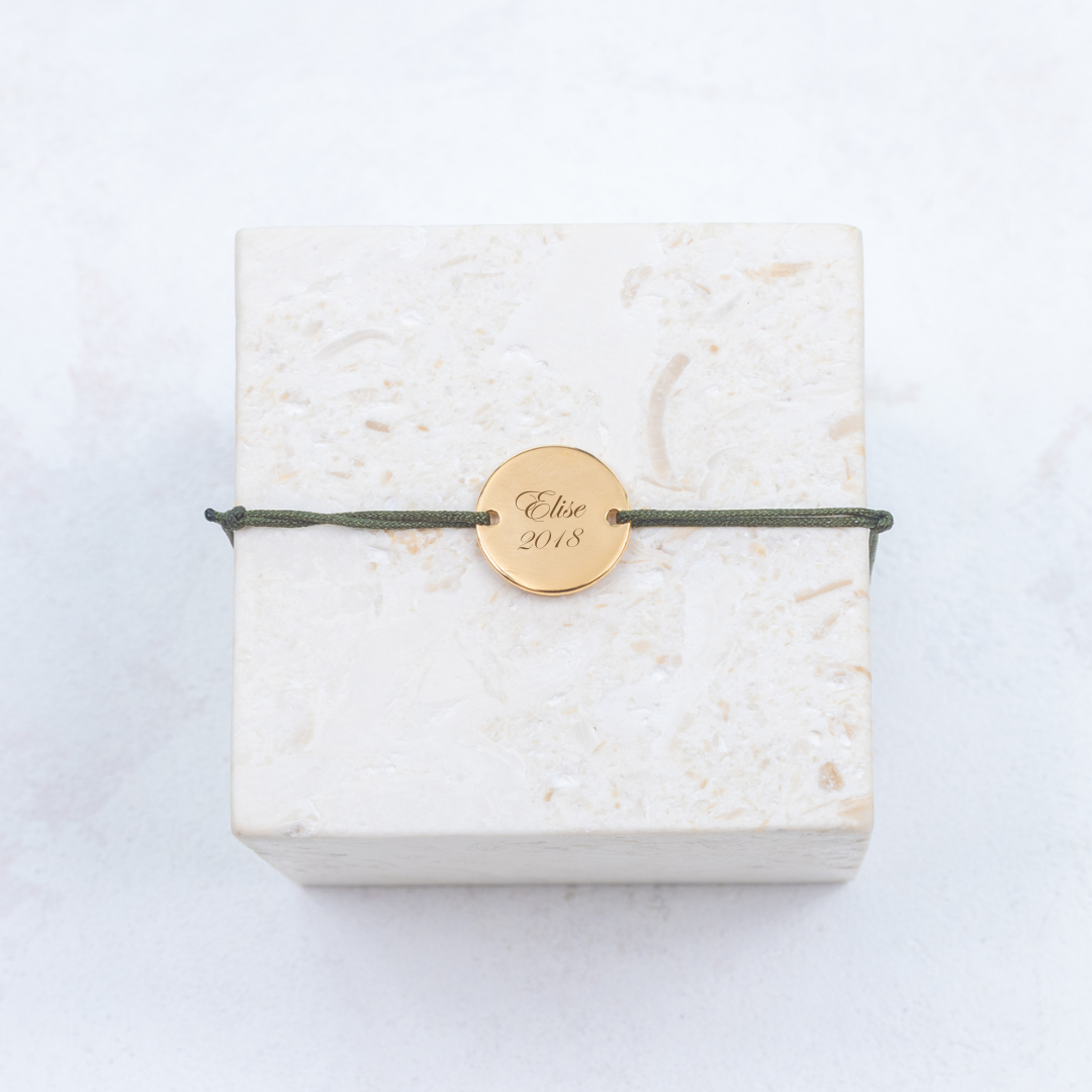 Bracciale Noé - Personalizzabile - Kaki