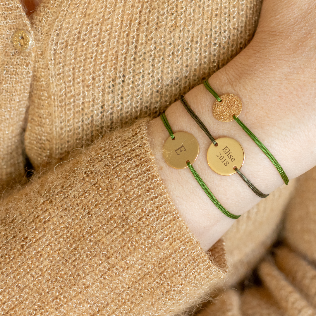 Bracciale Noé - Personalizzabile - Kaki
