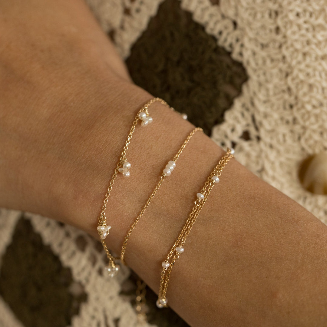 Lorraine Bracelet - White