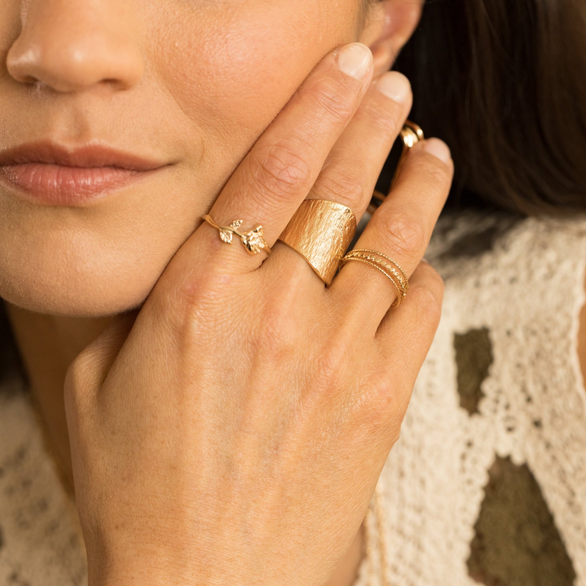Bague Lyne - Taille Ajustable