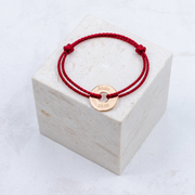 Bracelet Sacha - Personnalisable - Rouge