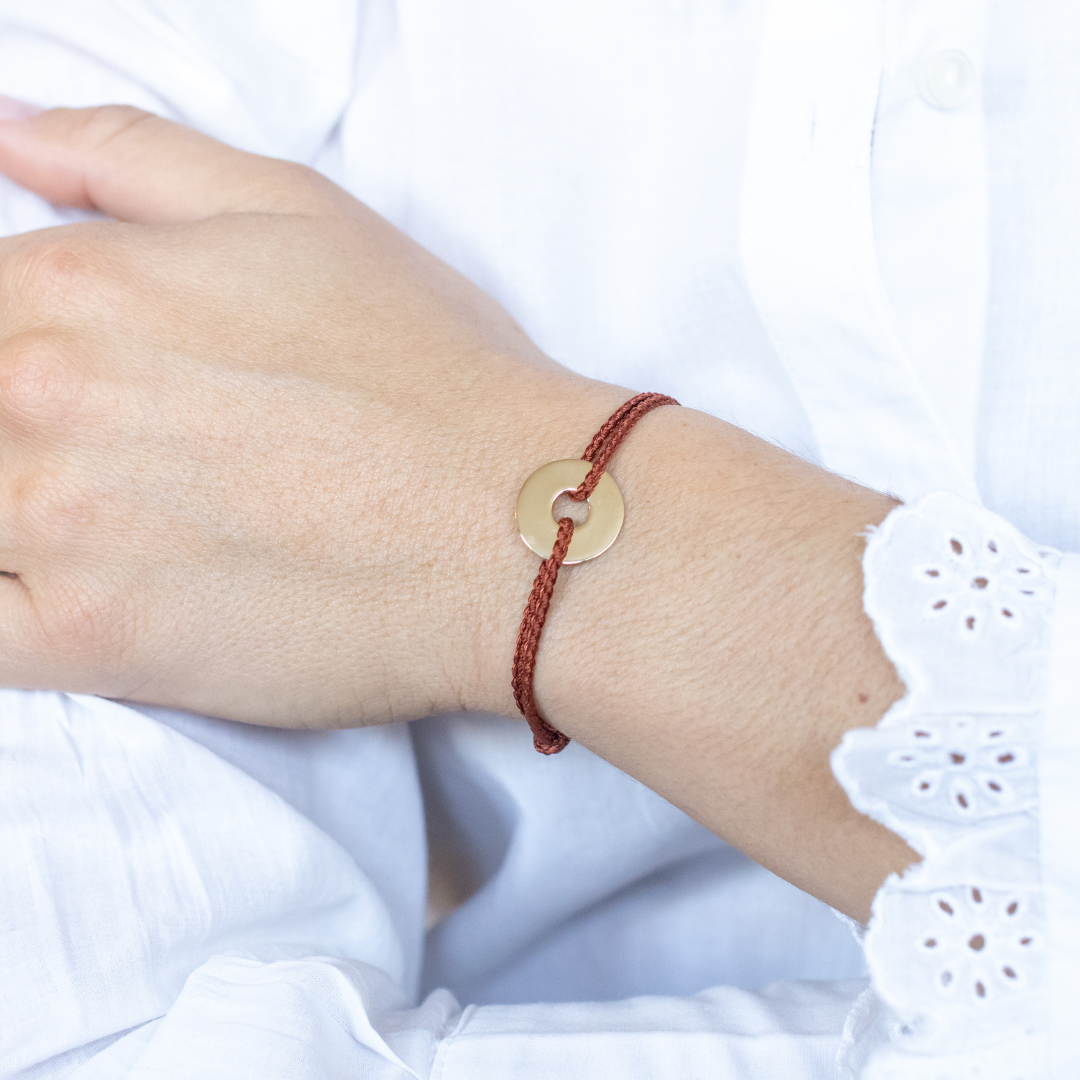 Bracciale Sacha - Personalizzabile - Ruggine