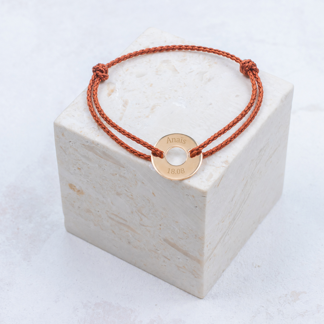 Bracciale Sacha - Personalizzabile - Ruggine