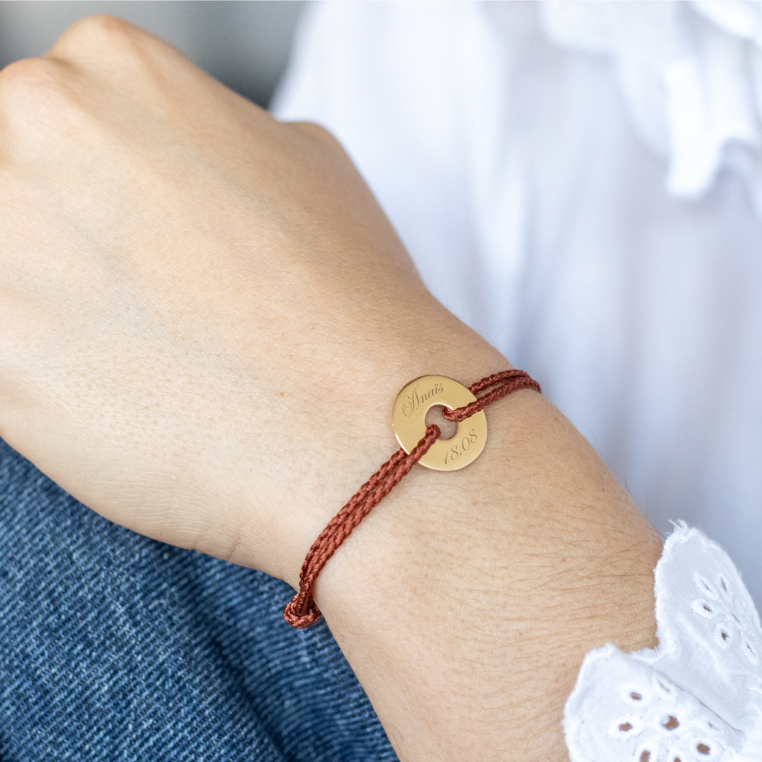 Bracciale Sacha - Personalizzabile - Ruggine