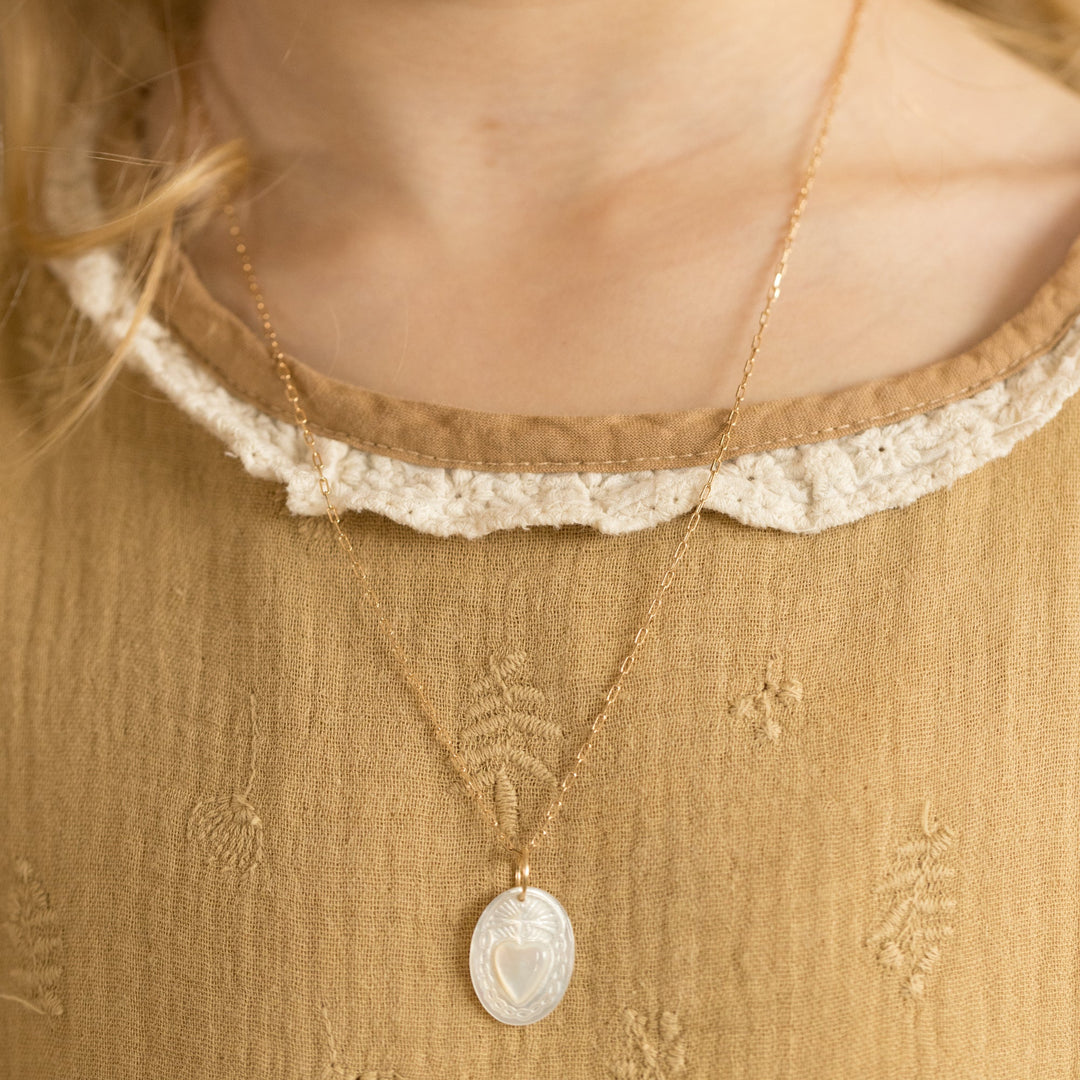Collier Sacré-Coeur - Personnalisable