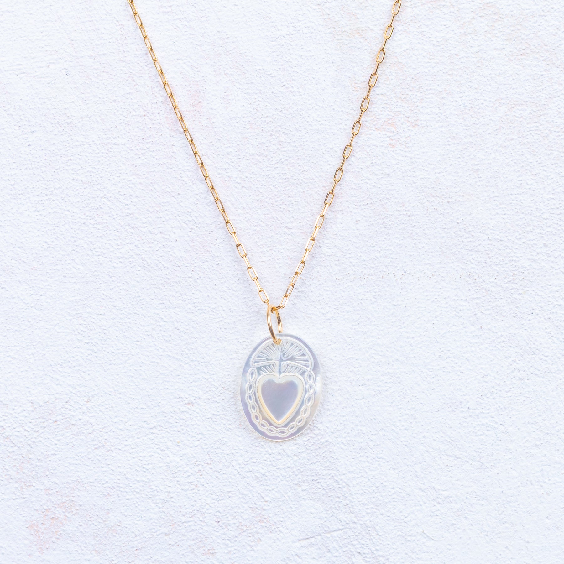 Collier Sacré-Coeur - Personnalisable