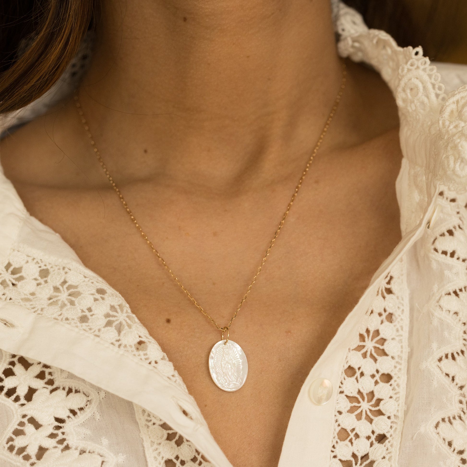 Collier Vierge - Personnalisable